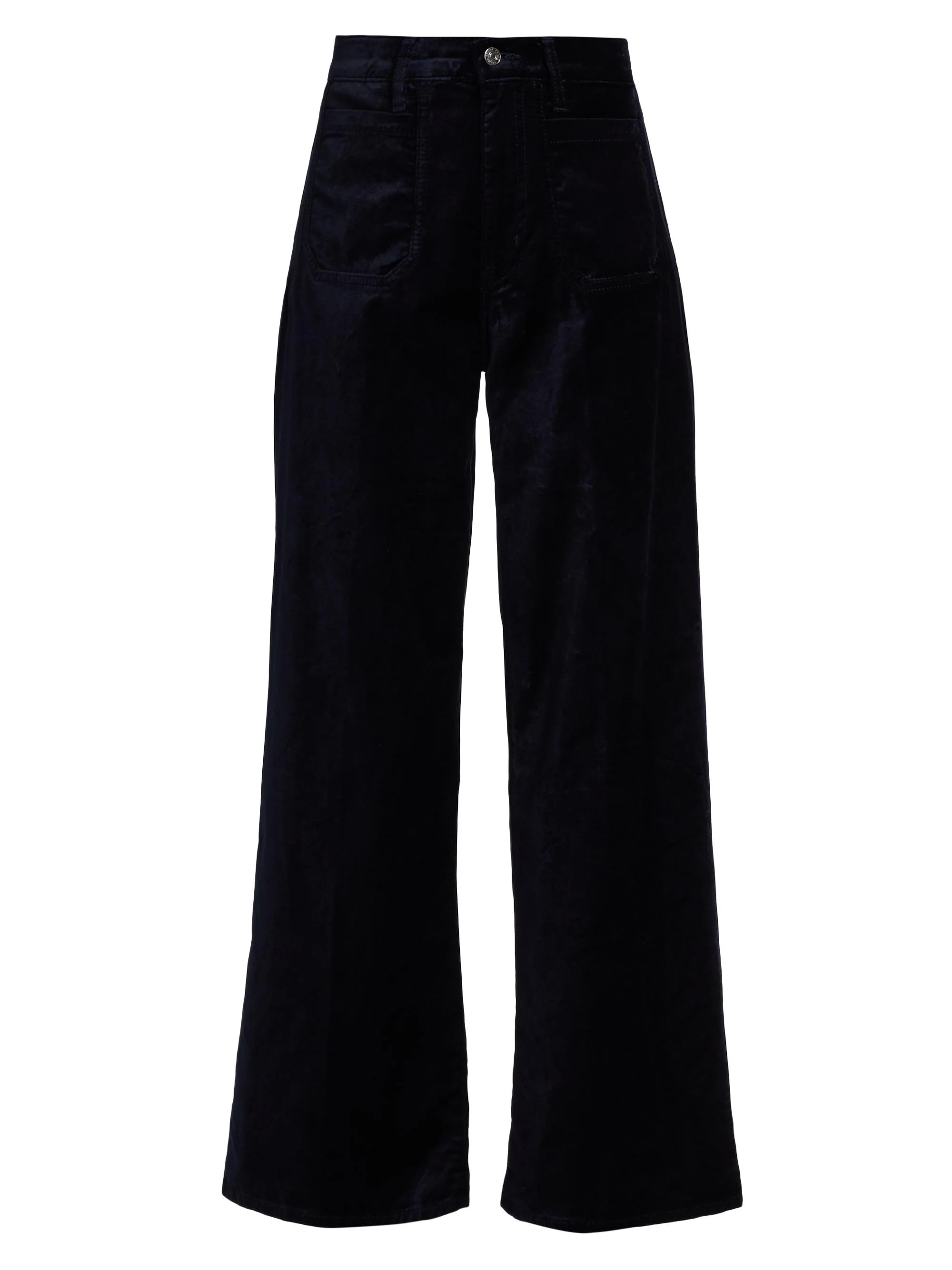 Women's Le Slim Modernist Palazzo Jeans - Navy Velvet - 1