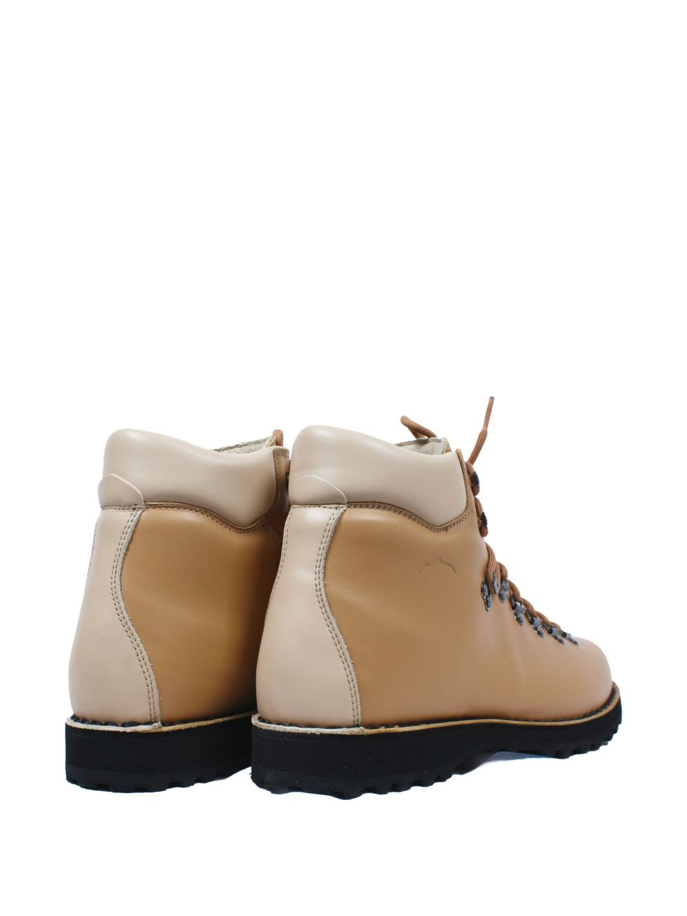 lace-up leather boots - 3
