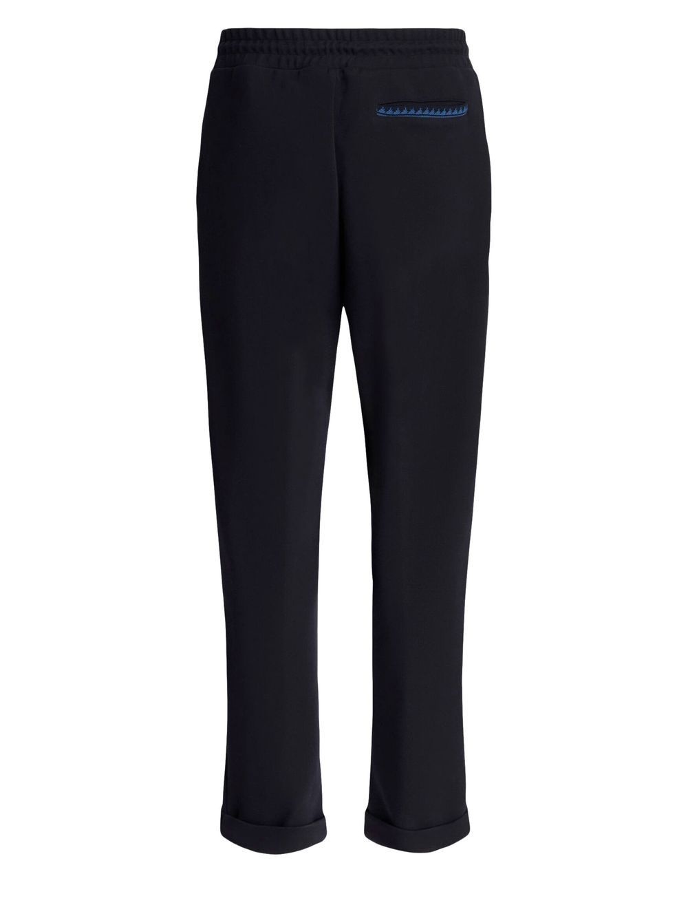 zigzag-trim track pants - 6
