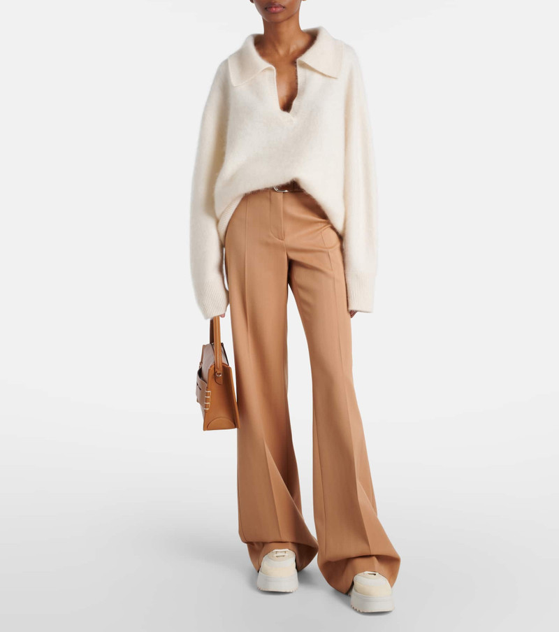 CLERGERIE Awake suede platform sneakers outlook