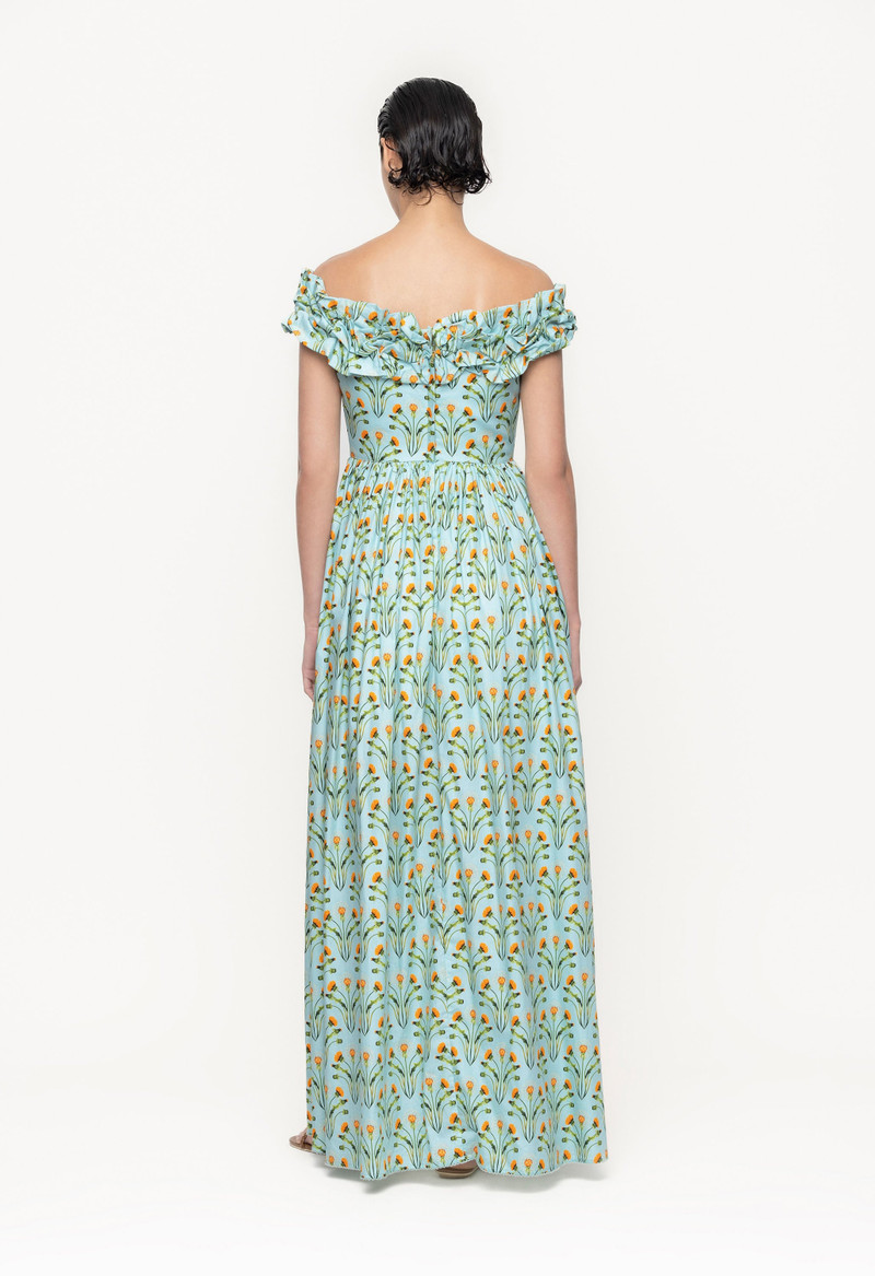 Espliego Diente de Leon Maxi Dress 4
