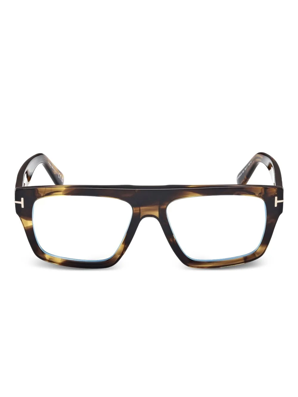 rectangular-frame glasses - 1