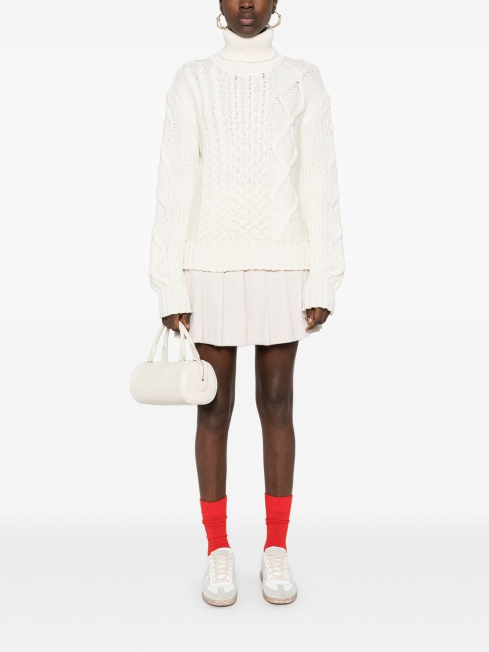 wool turtleneck sweater - 2