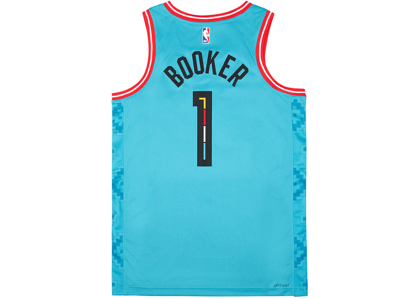 Nike Devin Booker Phoenix Suns Dri-FIT Jersey Dark Turquoise - 2