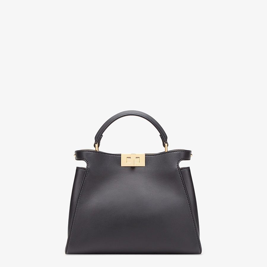 Black leather bag - 1