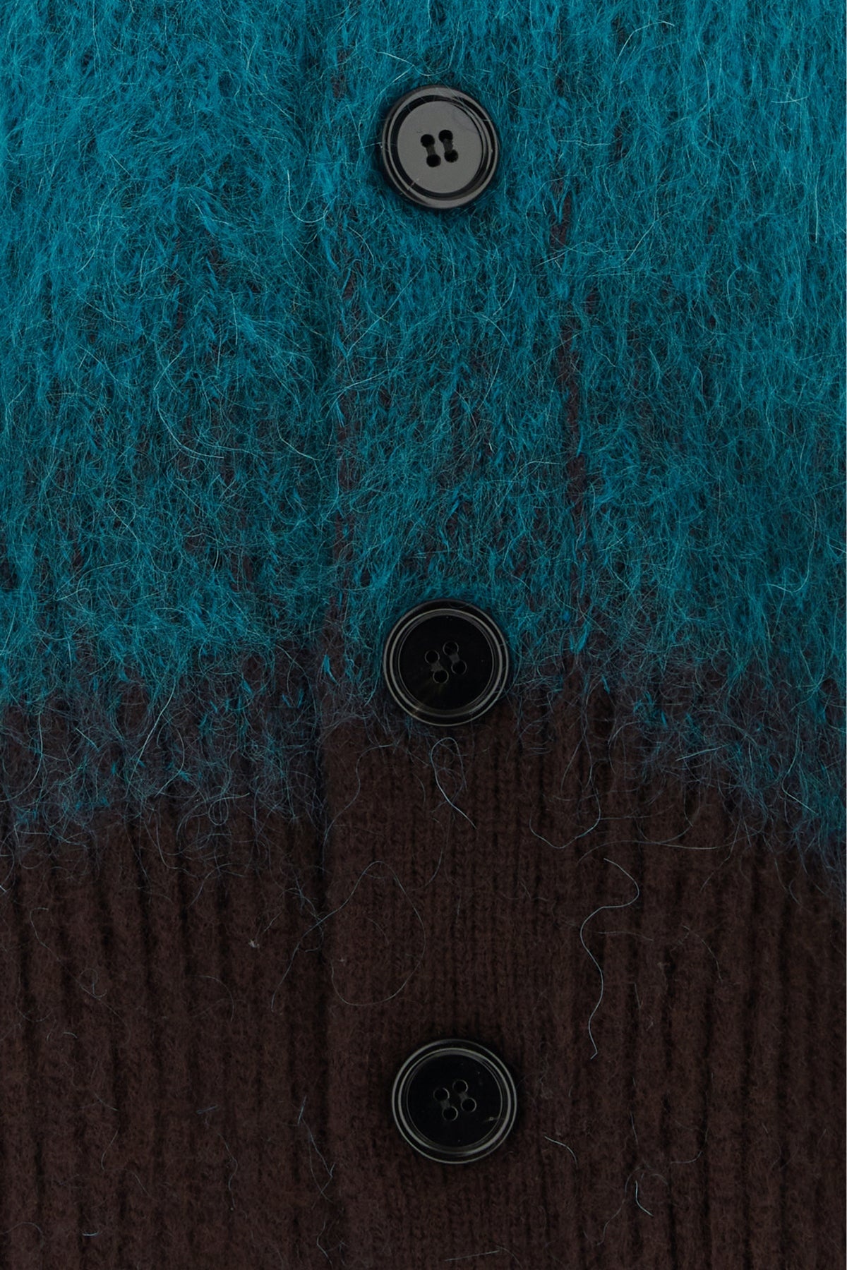 Two-tone wool blend cardigan - 5