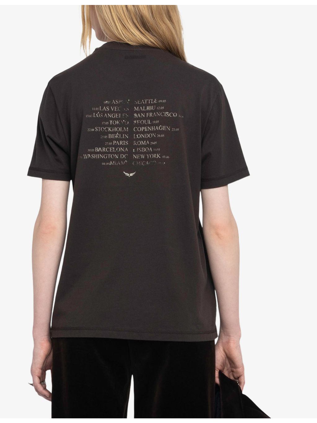 Edwin Rhinestone-Embellished Cotton-Jersey T-Shirt - 5