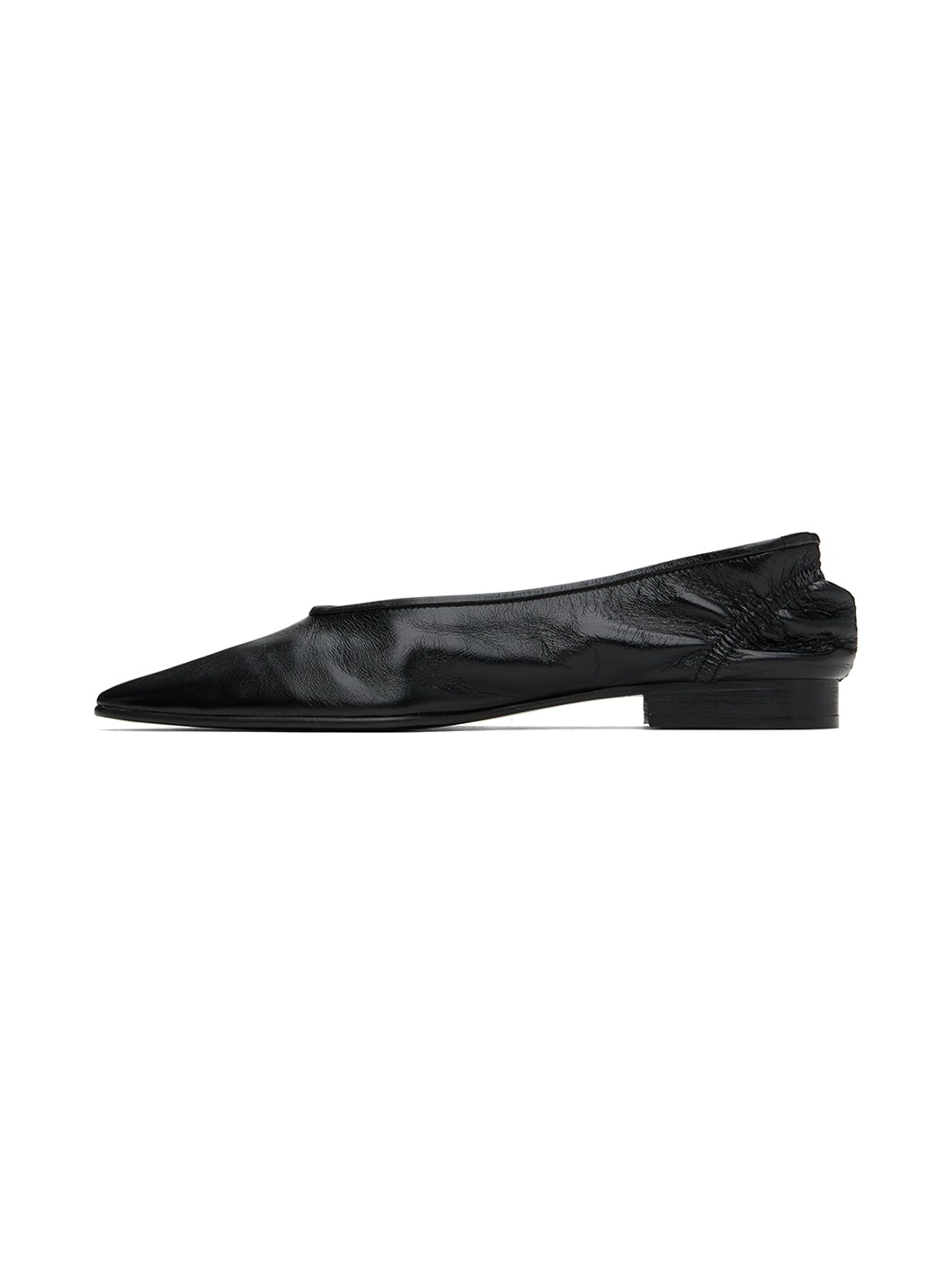 Black Carré Loafers - 3