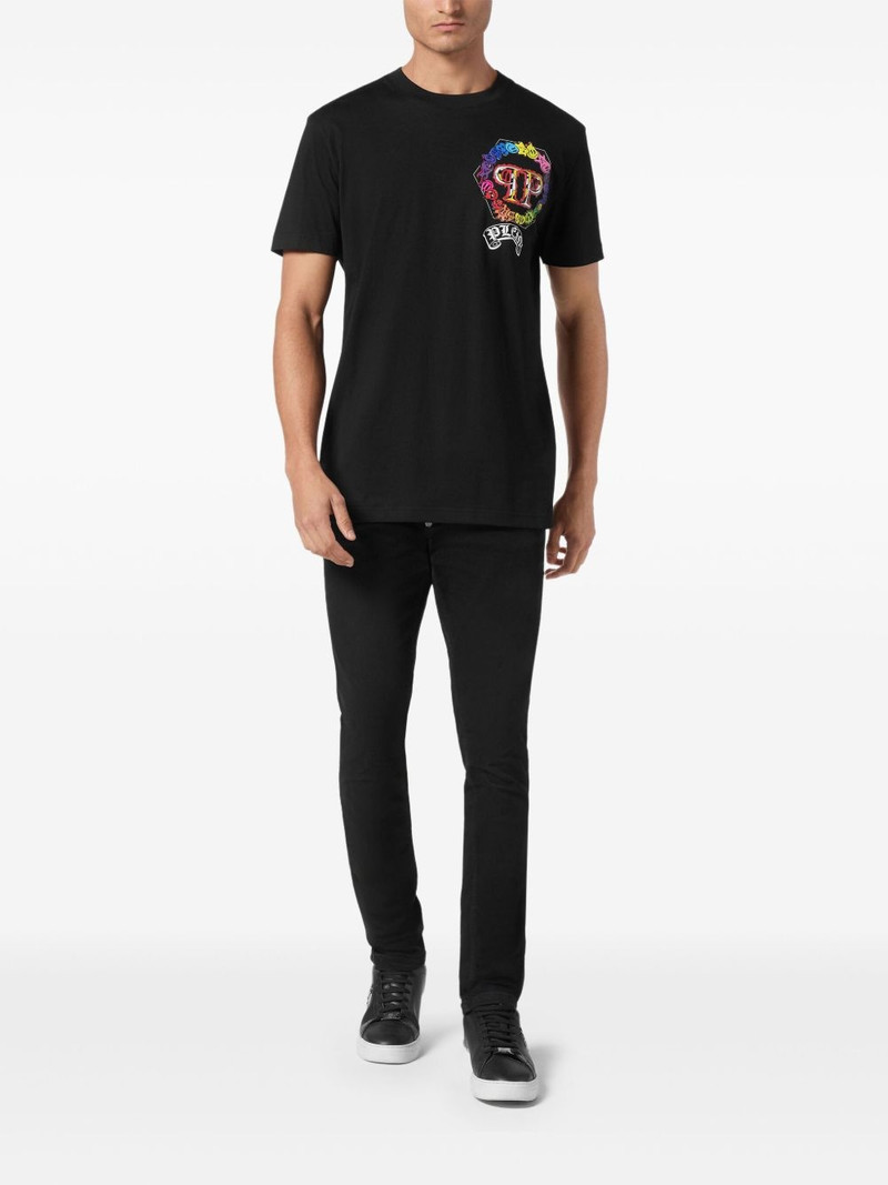 PHILIPP PLEIN logo-print T-shirt outlook