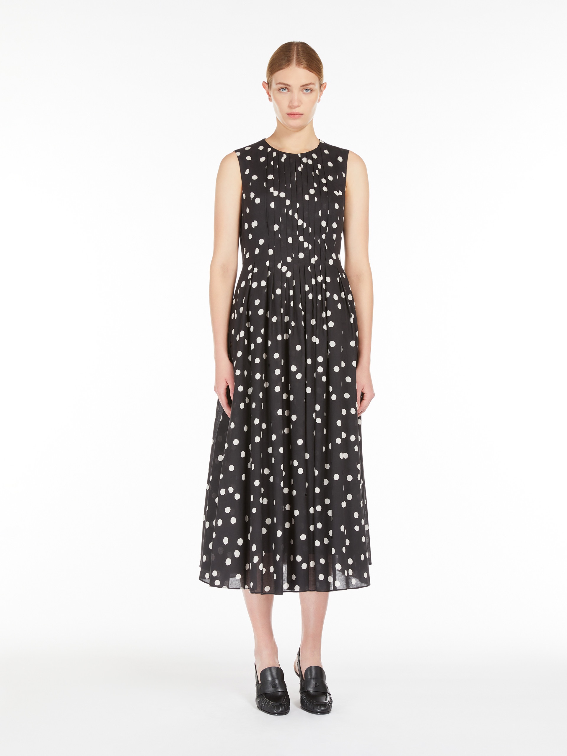 CAROL Printed cotton voile dress - 3