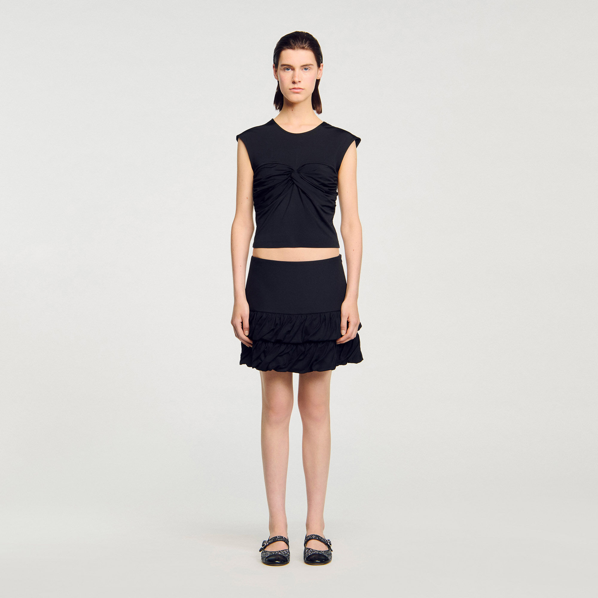 DRAPED T-SHIRT - 2