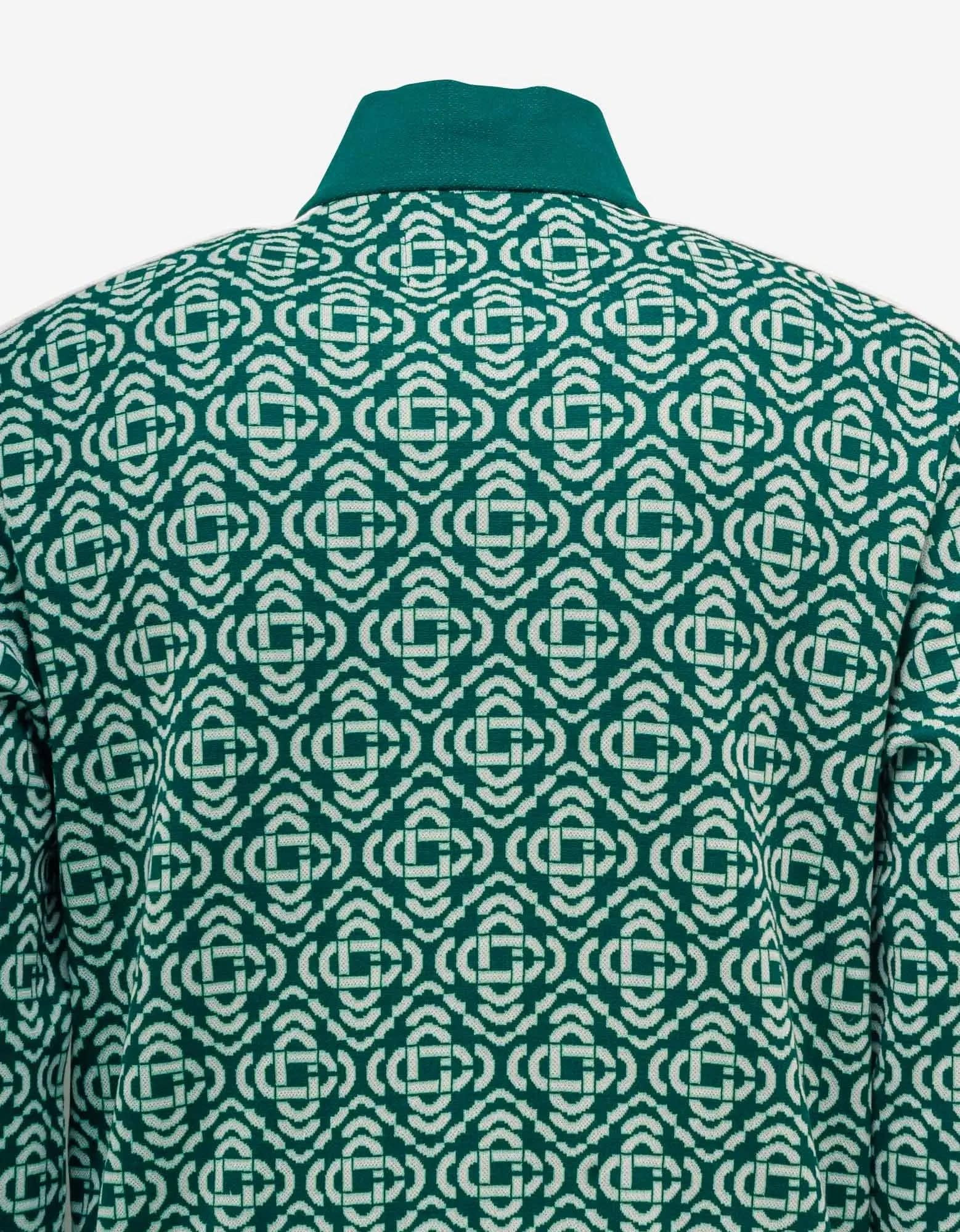 Casablanca Green Monogram Track Jacket - 5