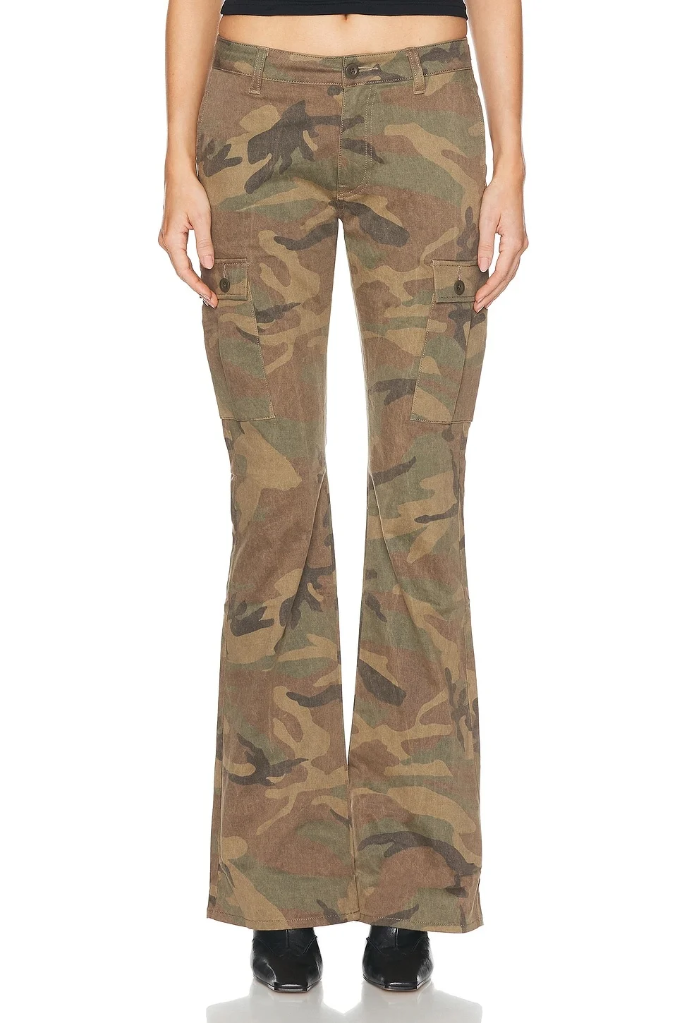 Riley Low Rise Utility Boot Pant - 1
