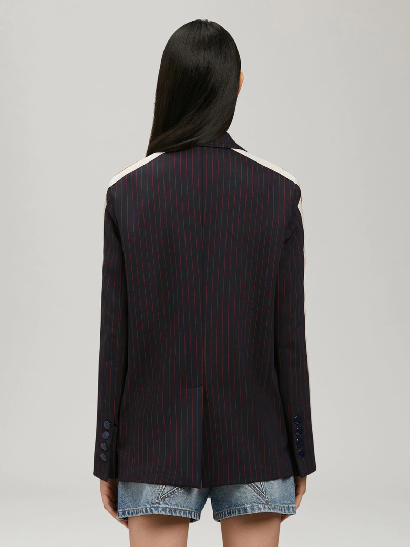 PINSTRIPE TRACK BLAZER 4