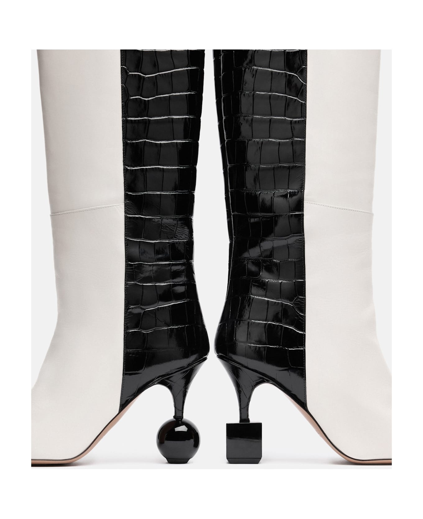 Les Bottes Bisou Leather Boots - 4
