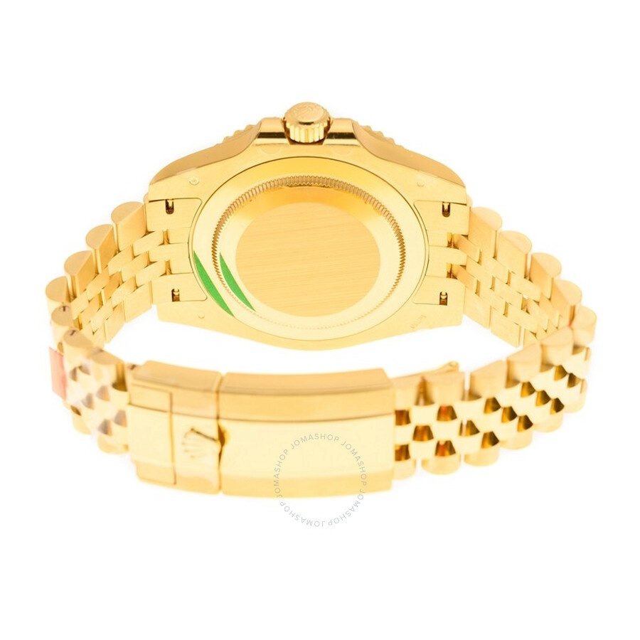 Rolex GMT-Master II 18kt Yellow Gold Automatic Chronometer Black Dial Men's Watch 126718GRNR-0001 - 4