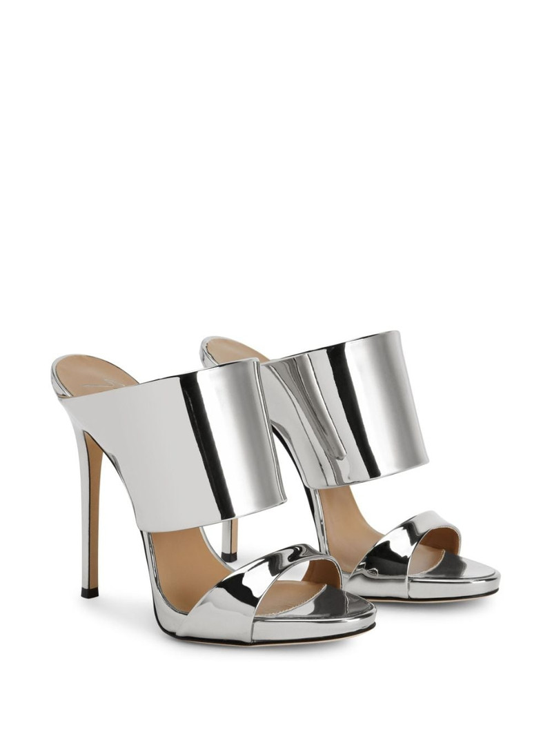 Giuseppe Zanotti Andrea 120mm leather sandals outlook