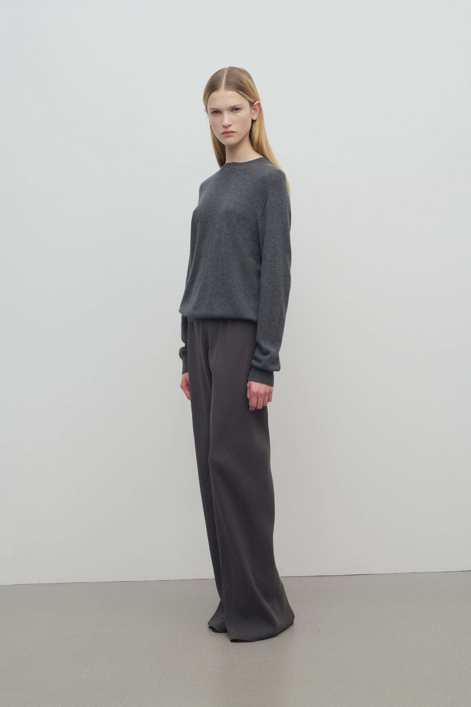 Gala Pant in Silk and Linen - 3