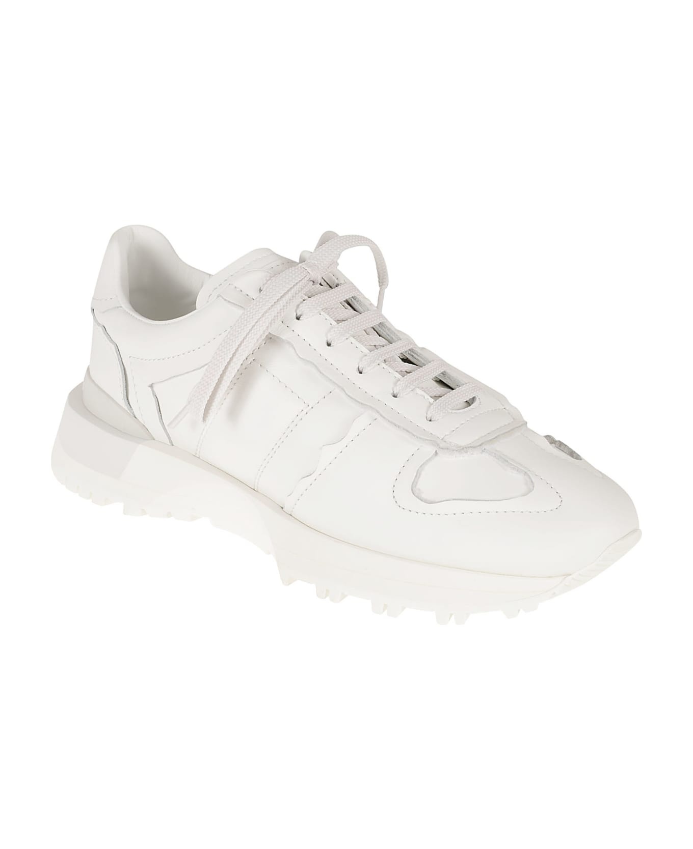 Classic Fitted Lace-up Sneakers - 2