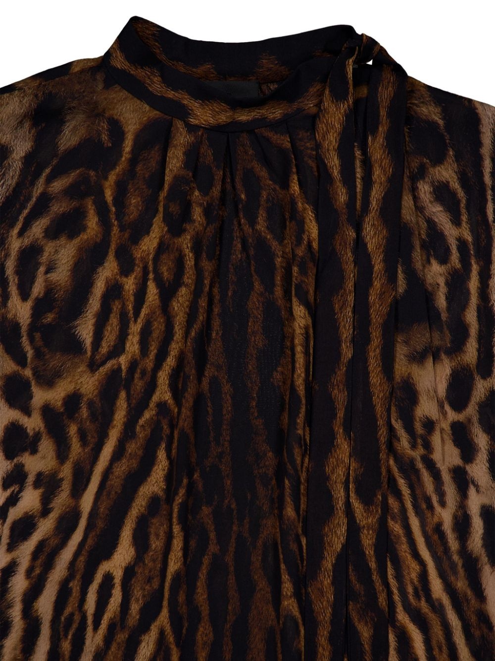 leopard-print blouse - 3