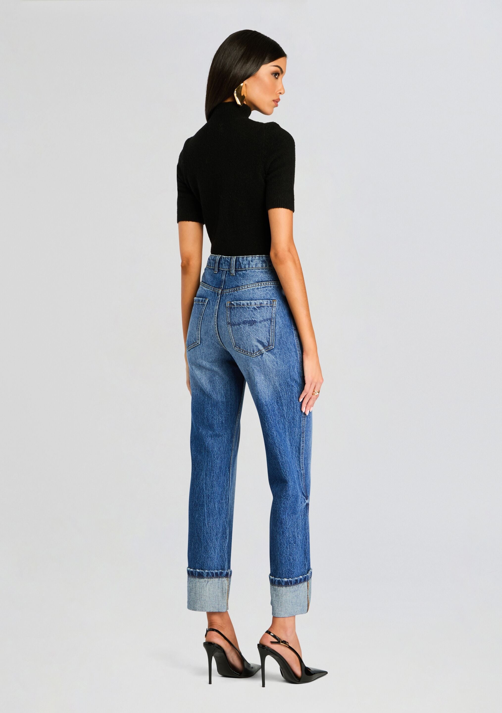 PARKER HIGH RISE JEAN - 4