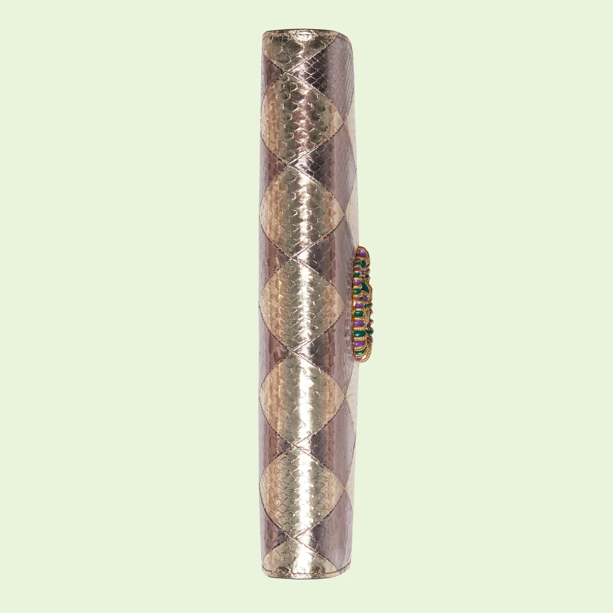 Gucci Nojum Broadway python clutch - 7