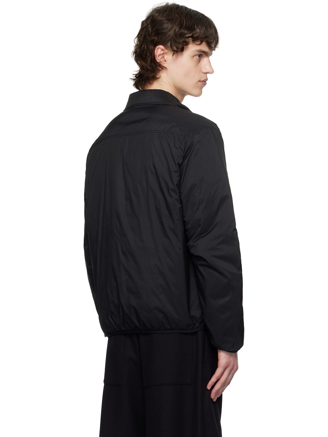 Black Arpont Down Shirt Jacket - 3