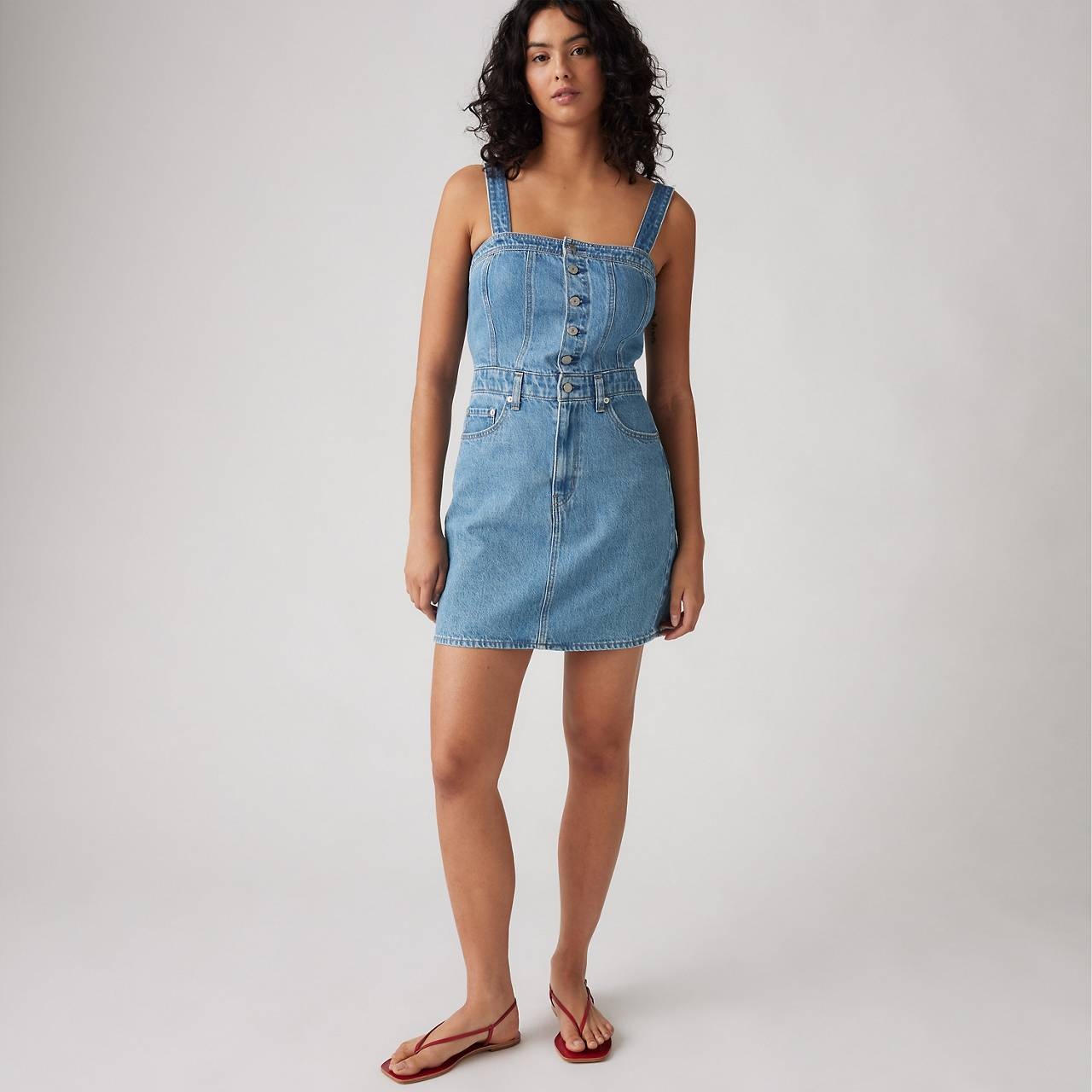ICONIC BUTTON-UP DRESS - 3