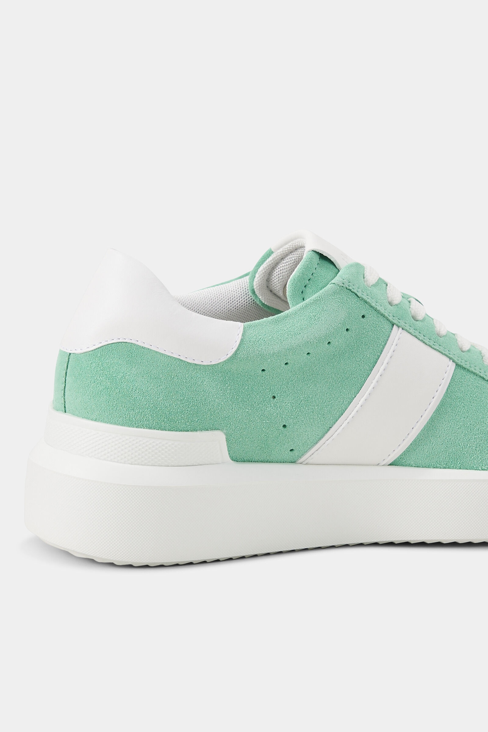 Hollywood Sneaker in Mint/White - 7