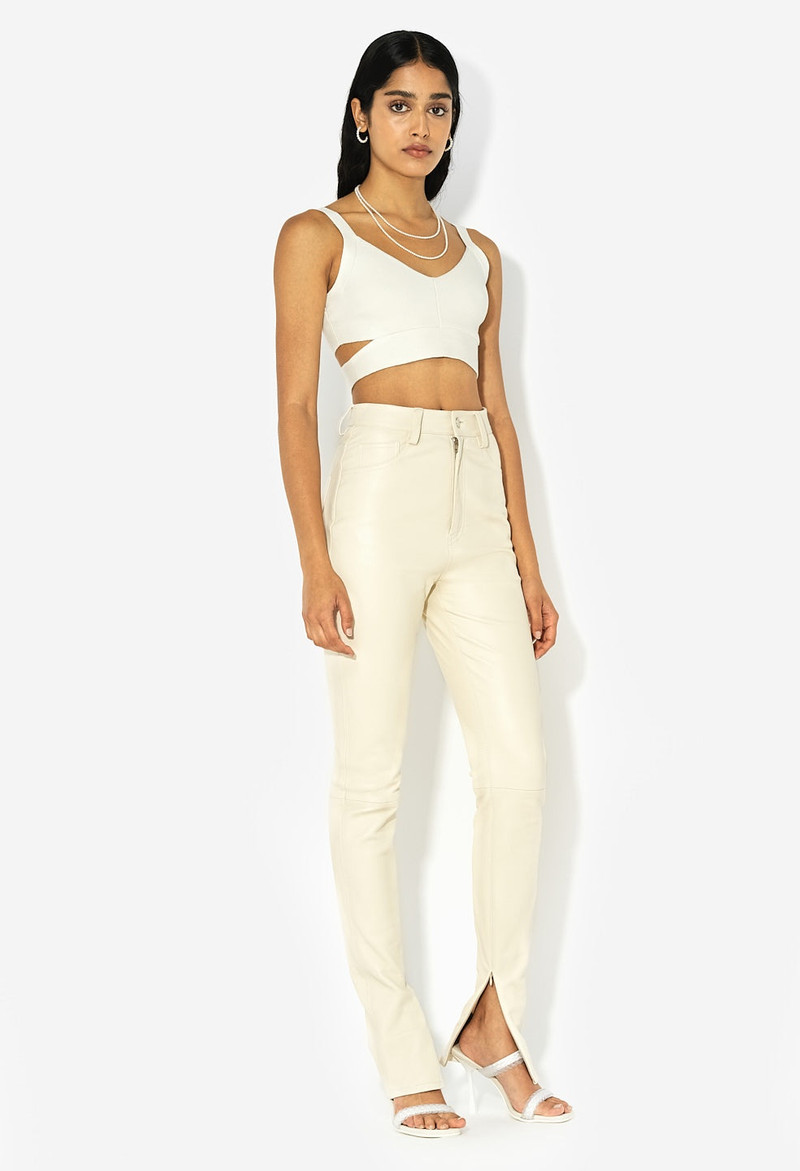 John Elliott SILK COTTON BODY-CON TANK outlook