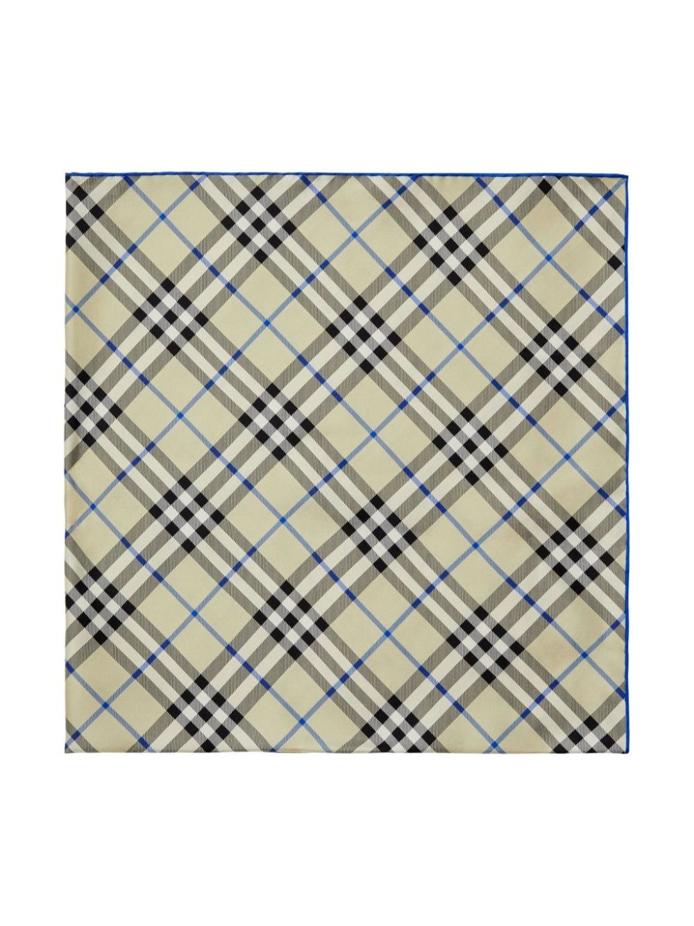 Vintage Check silk scarf - 2