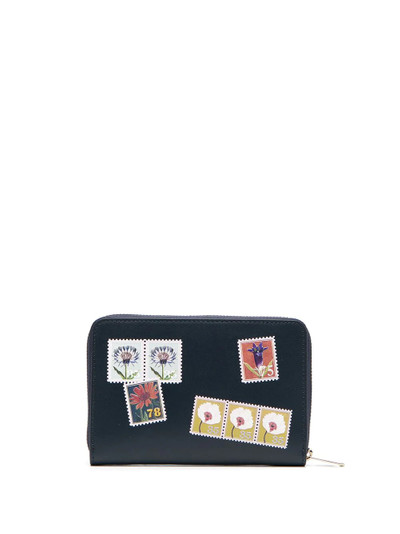 Paul Smith travel stamp zip-up wallet outlook