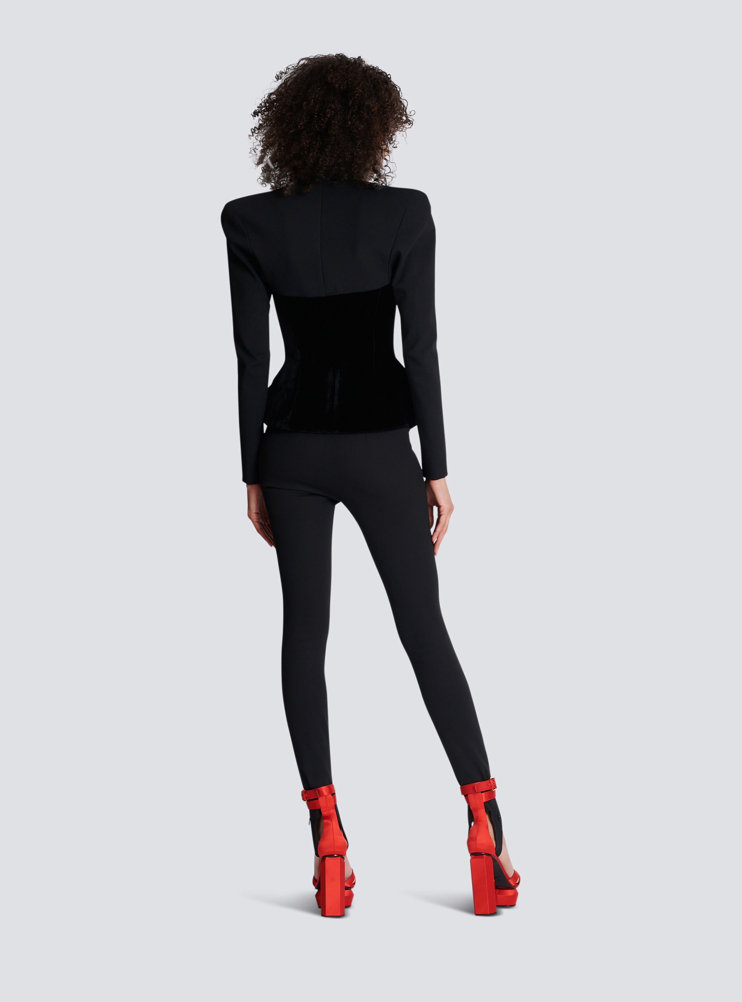 Slim-fitting bustier jacket - 5
