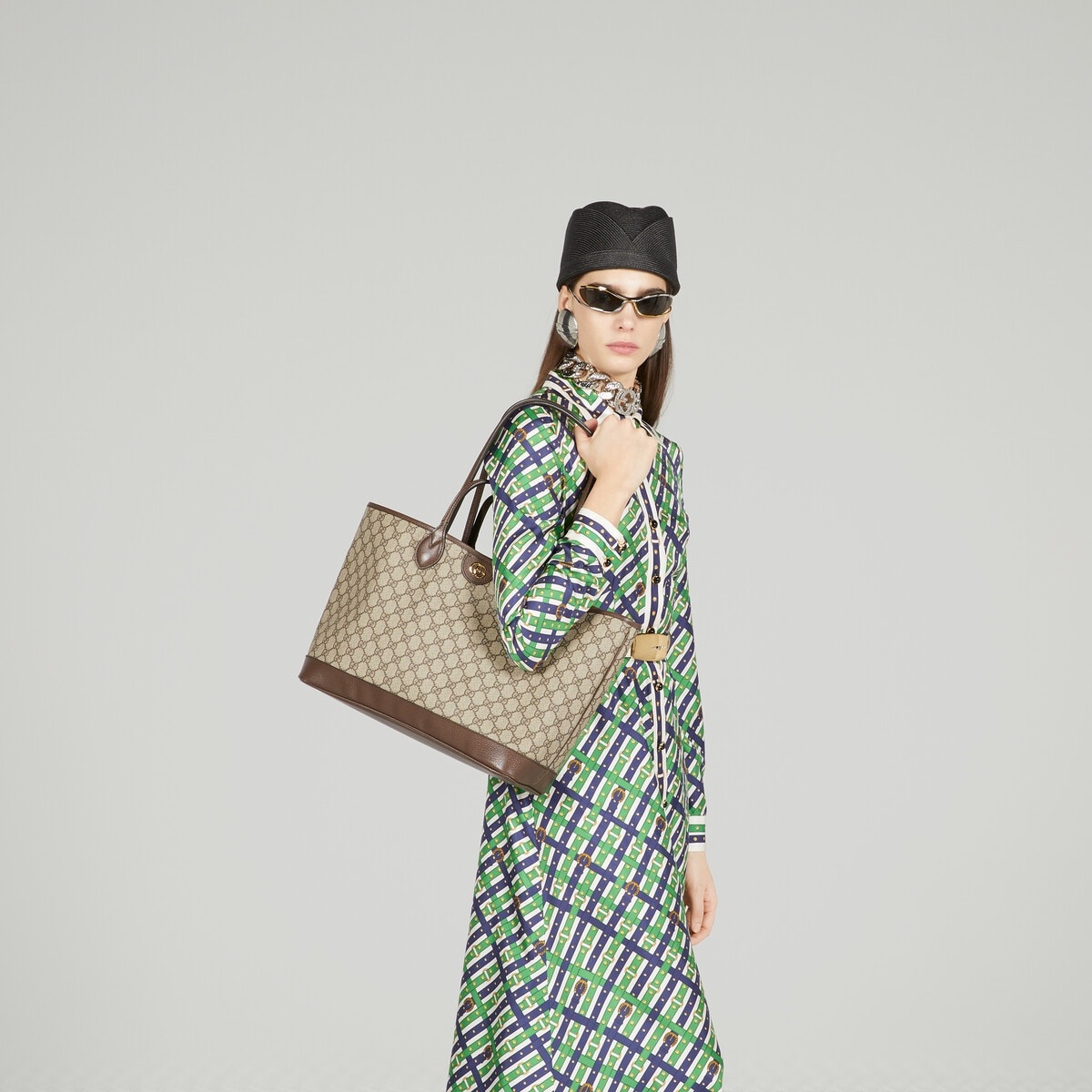 Ophidia medium tote bag - 4