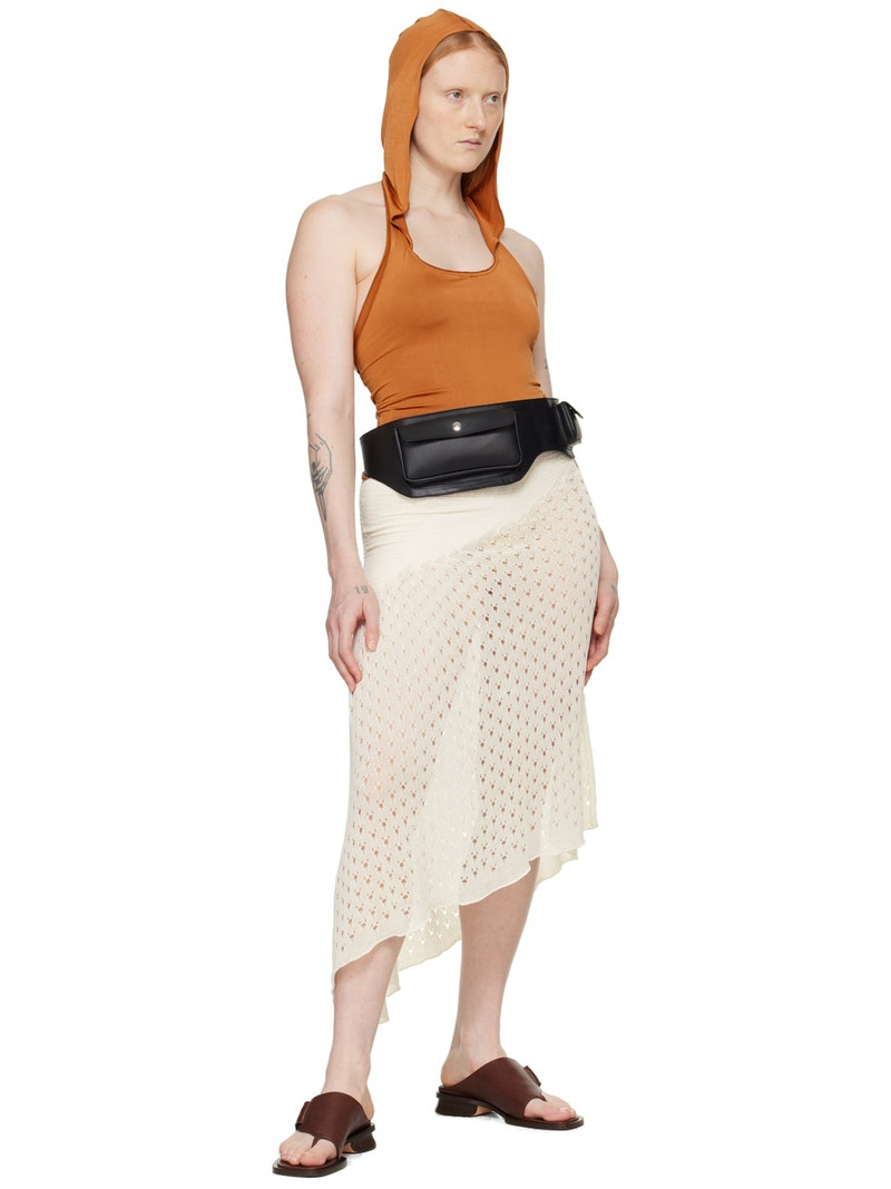 gimaguas White Ischia Midi Skirt outlook