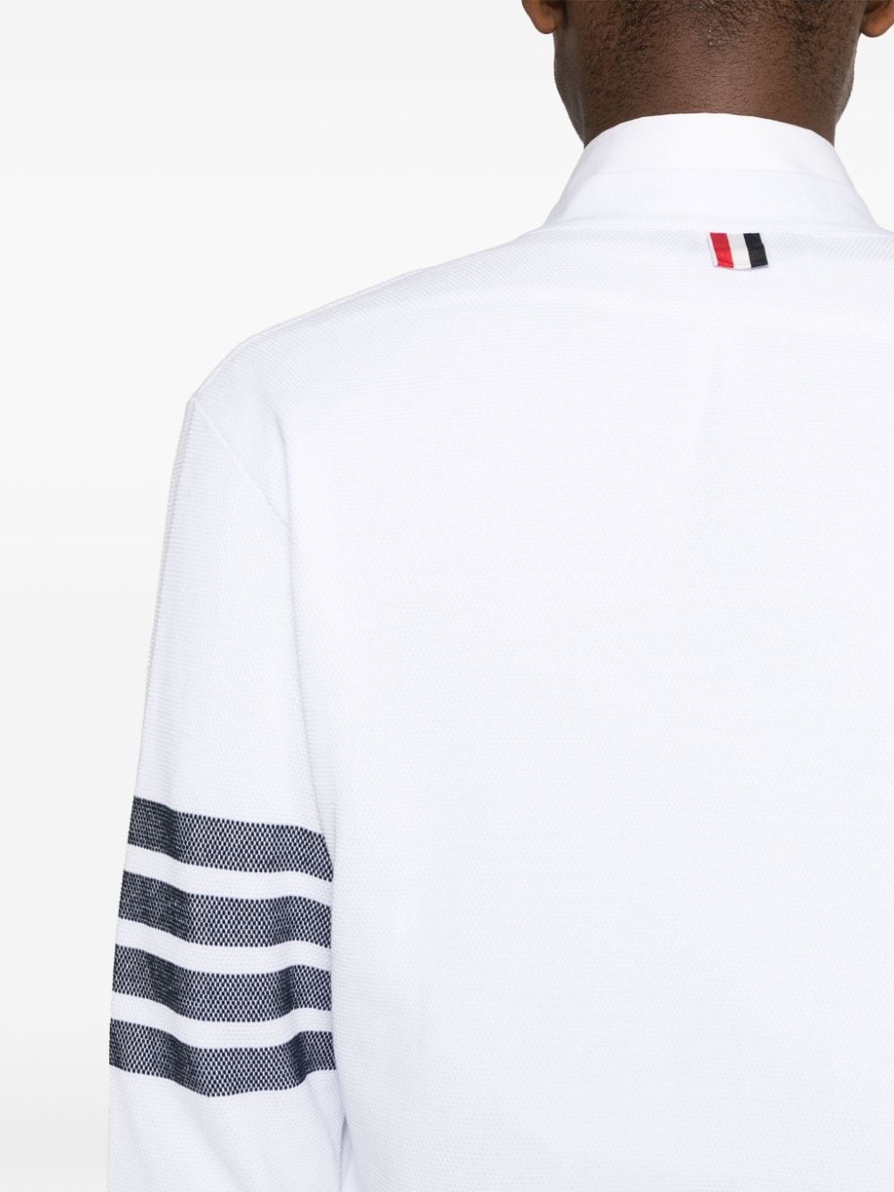4-Bar cotton cardigan - 5