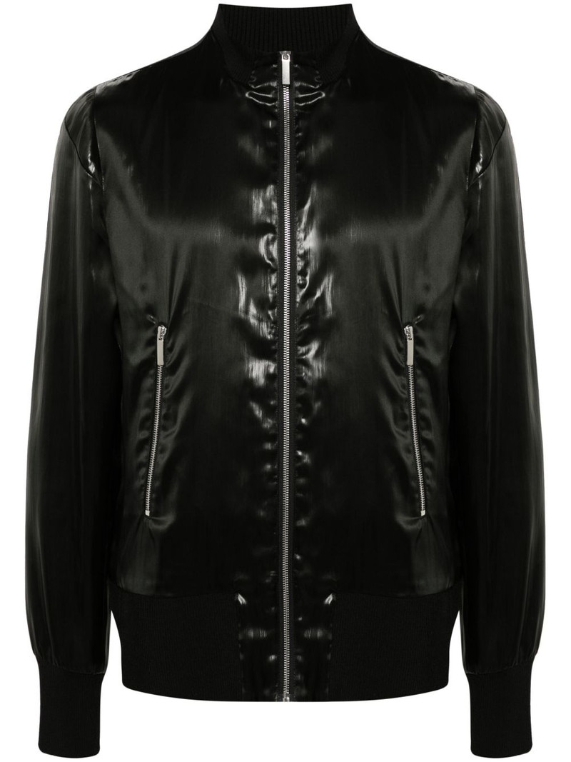 ciré-effect jacket 1