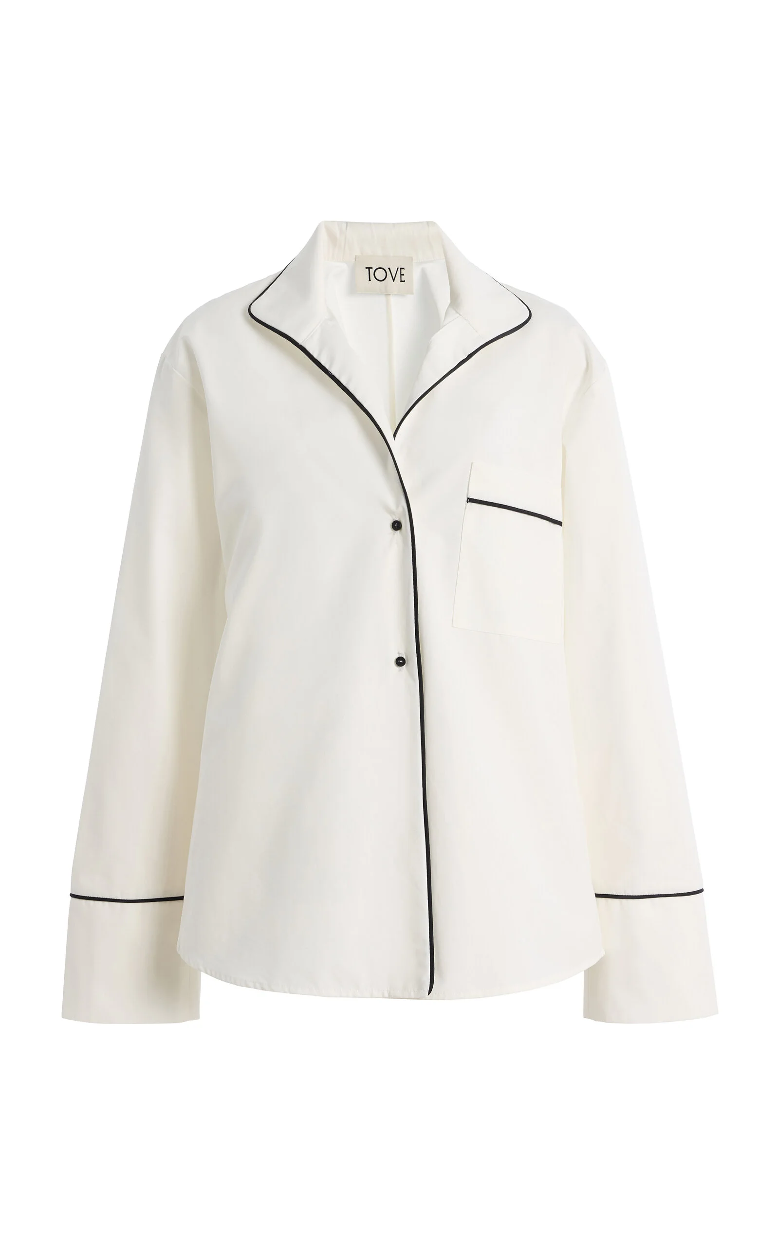 Sylvie Collared Cotton Shirt - 1