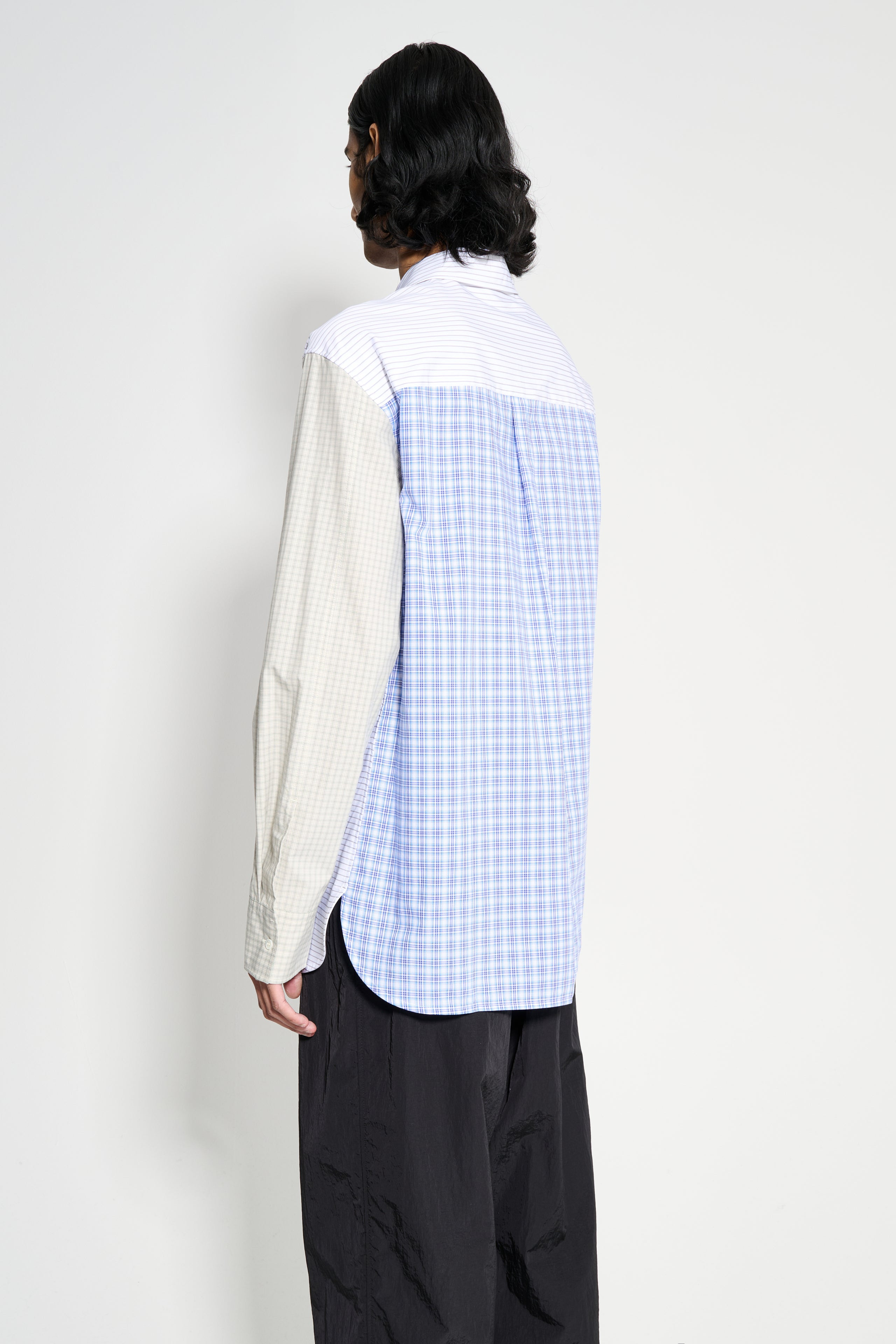 JW ANDERSON PATCHWORK SHIRT BLUE / MULTI - 4