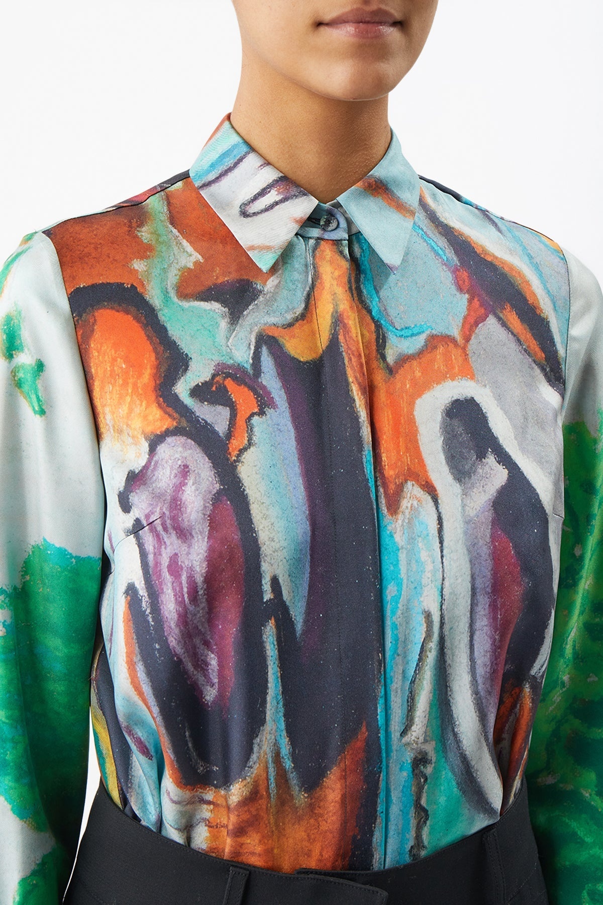 Henri Blouse in Silk - 2
