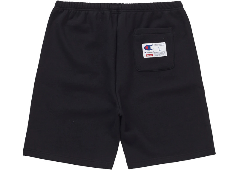 Supreme Supreme Champion Outline Sweatshort Black outlook