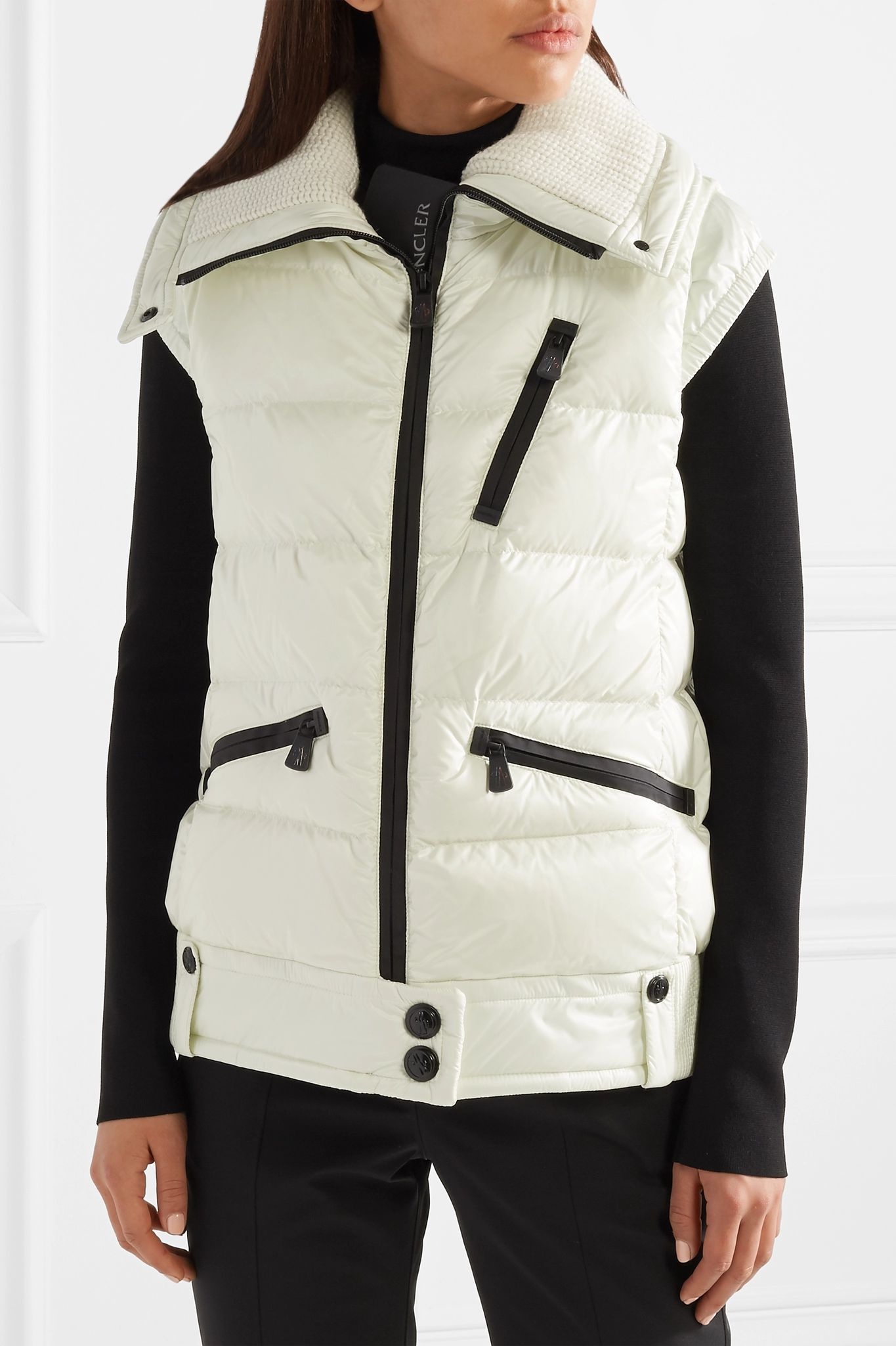 Les Bains quilted down vest - 3