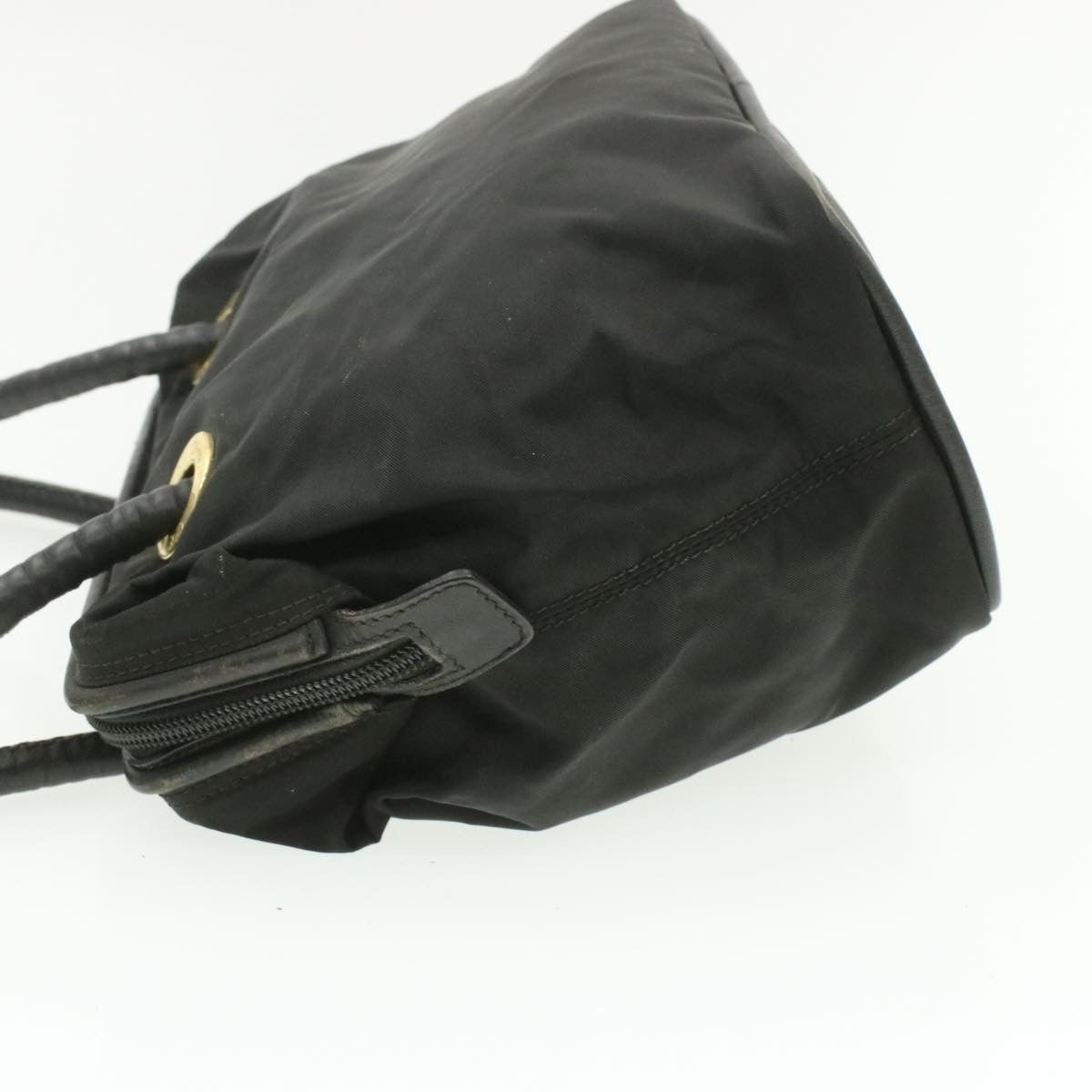 CELINE Nylon Tote Bag Black - 4