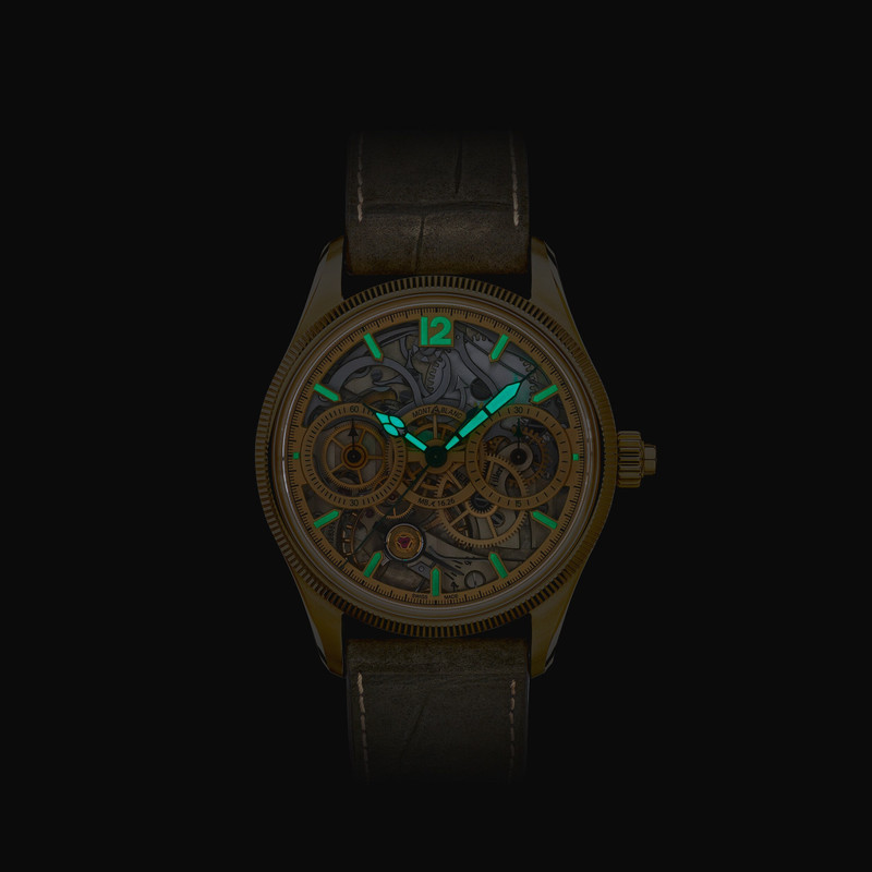 MONTBLANC 1858 THE UNVEILED SECRET MINERVA MONOPUSHER CHRONOGRAPH LIMITED EDITION - 18 PIECES 7