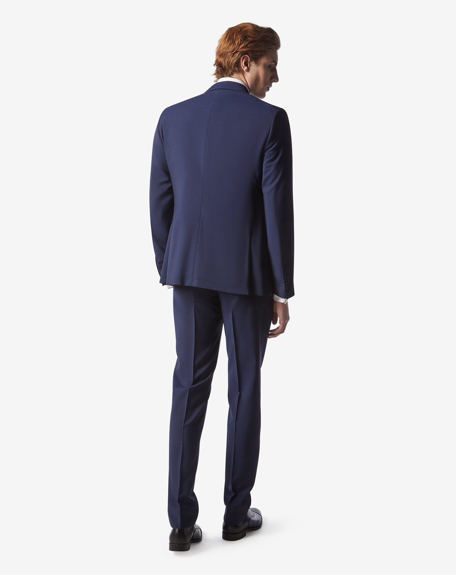 Blue wool and mohair tuxedo - 4