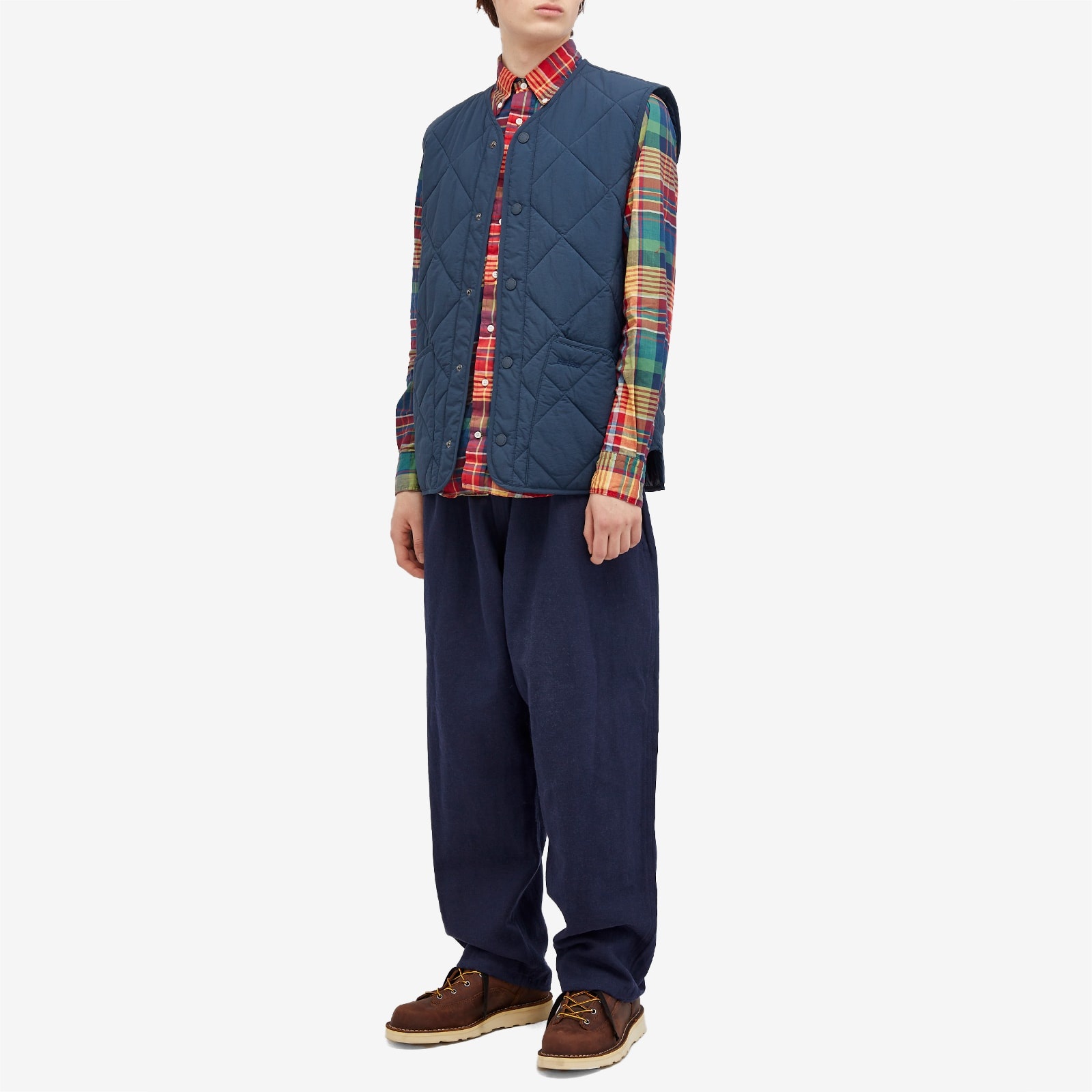 Gitman Vintage Button Down Archive Madras Shirt - 4