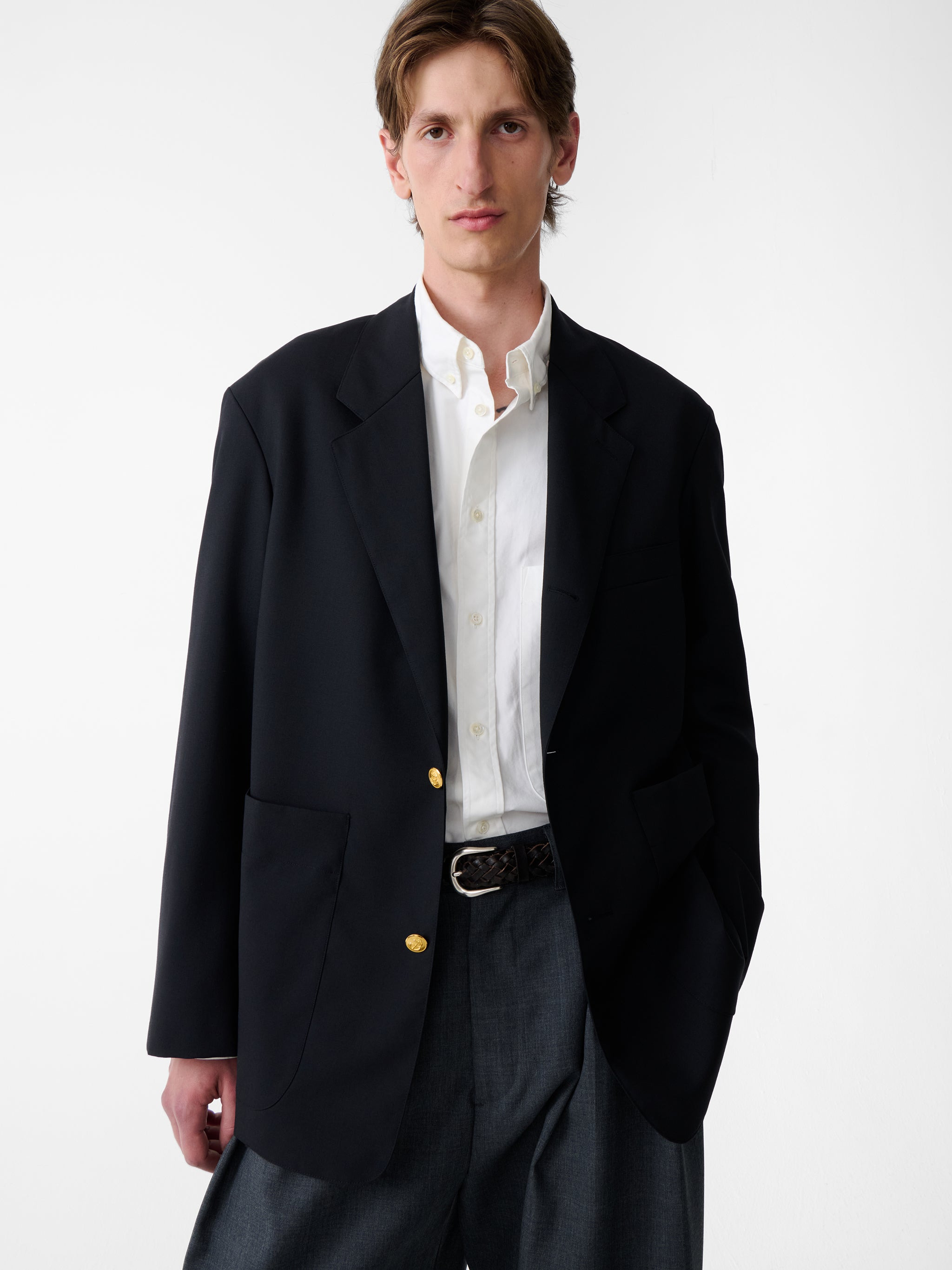 SN X BEAMS Plus Paul Tropical Wool Jacket - 2