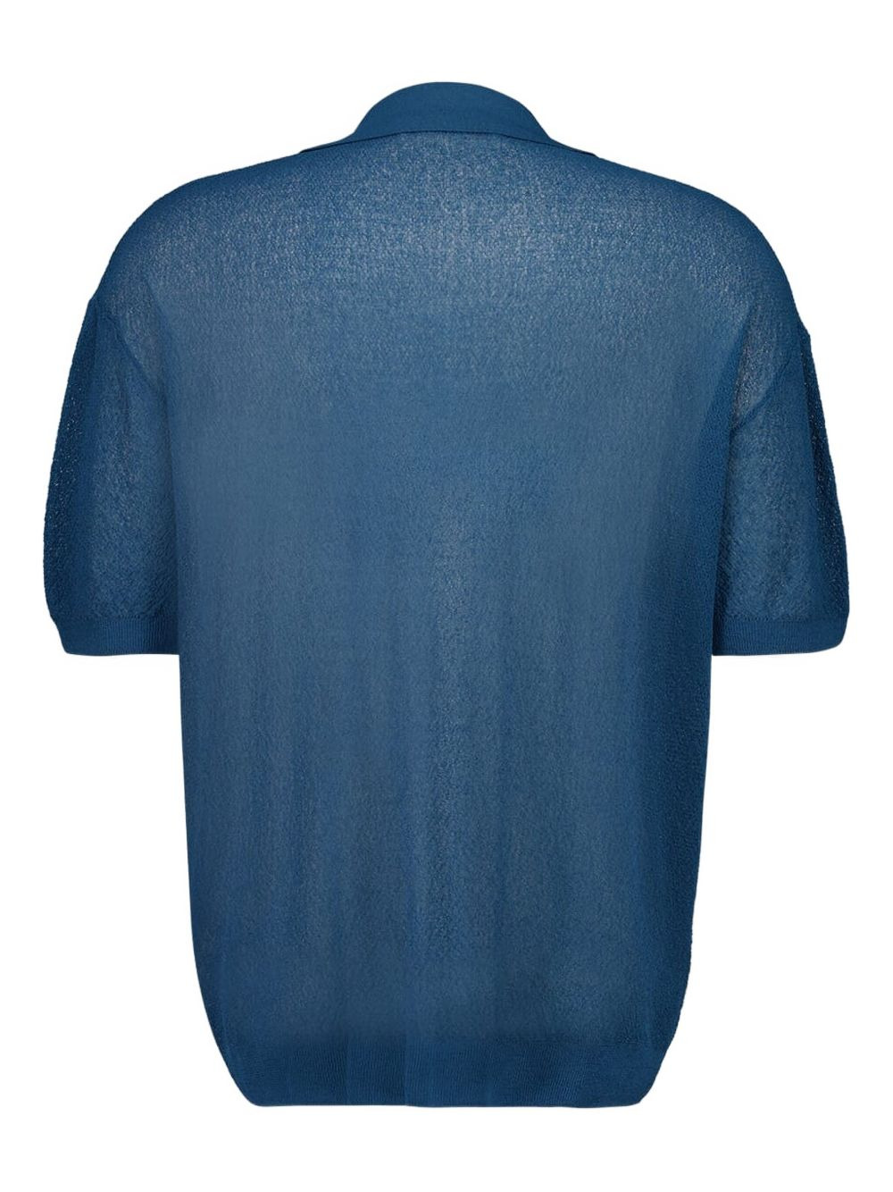 fine-knit polo shirt - 2