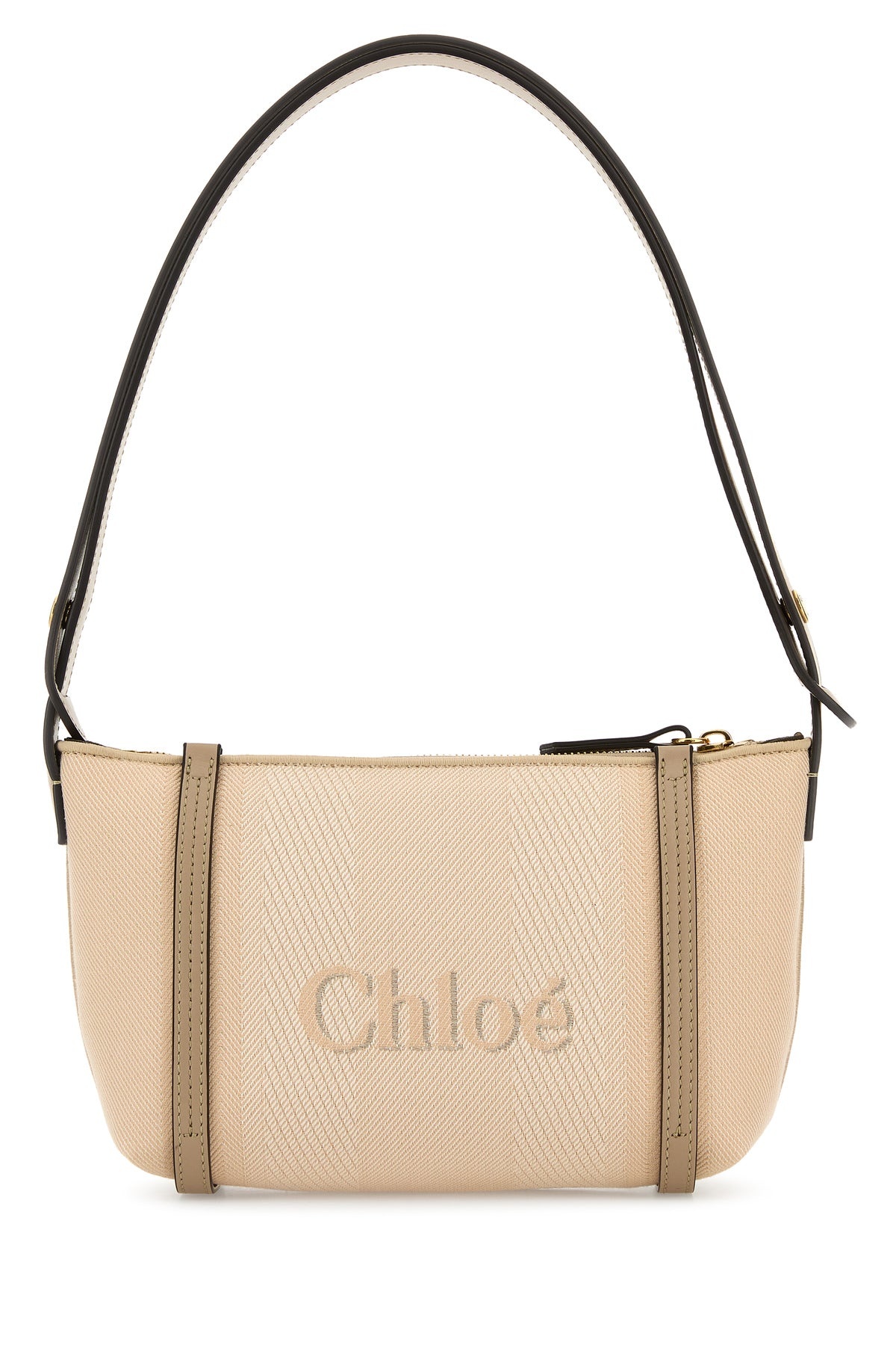 Sand canvas Carry shoulder bag - 3