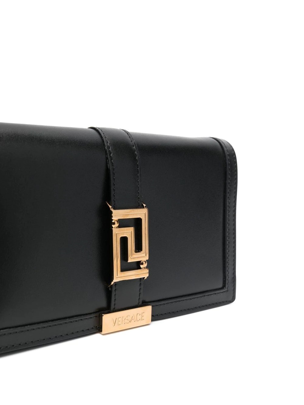Greca Goddess leather shoulder bag - 5